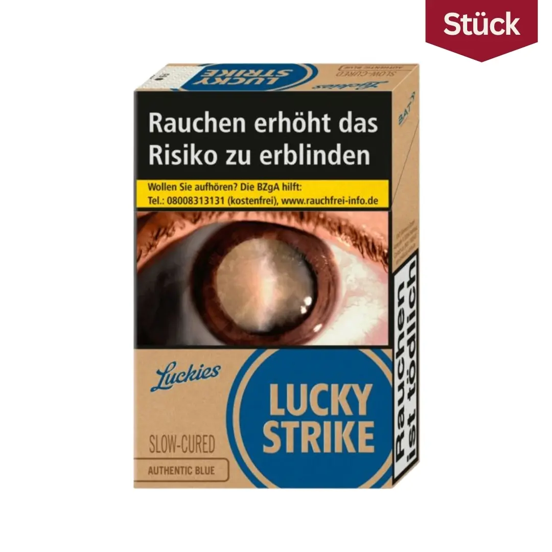 Lucky Strike Authentic Blue Zigaretten