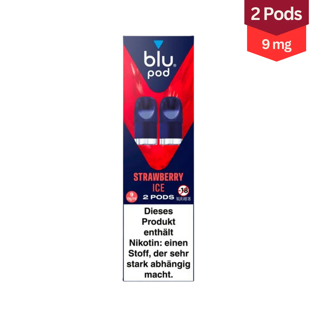 blu Pod Vape Strawberry Ice 9mg