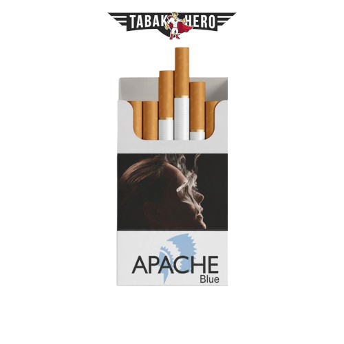 Apache Blue Filterzigaretten Schachtel mit 20 Stück im King Size Format