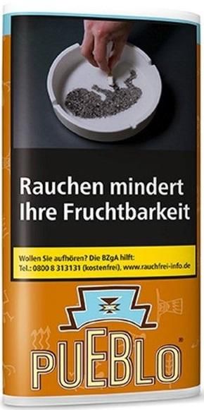 10x Pueblo Burley Blend Tabak 30g Pouch (Drehtabak / Feinschnitt)