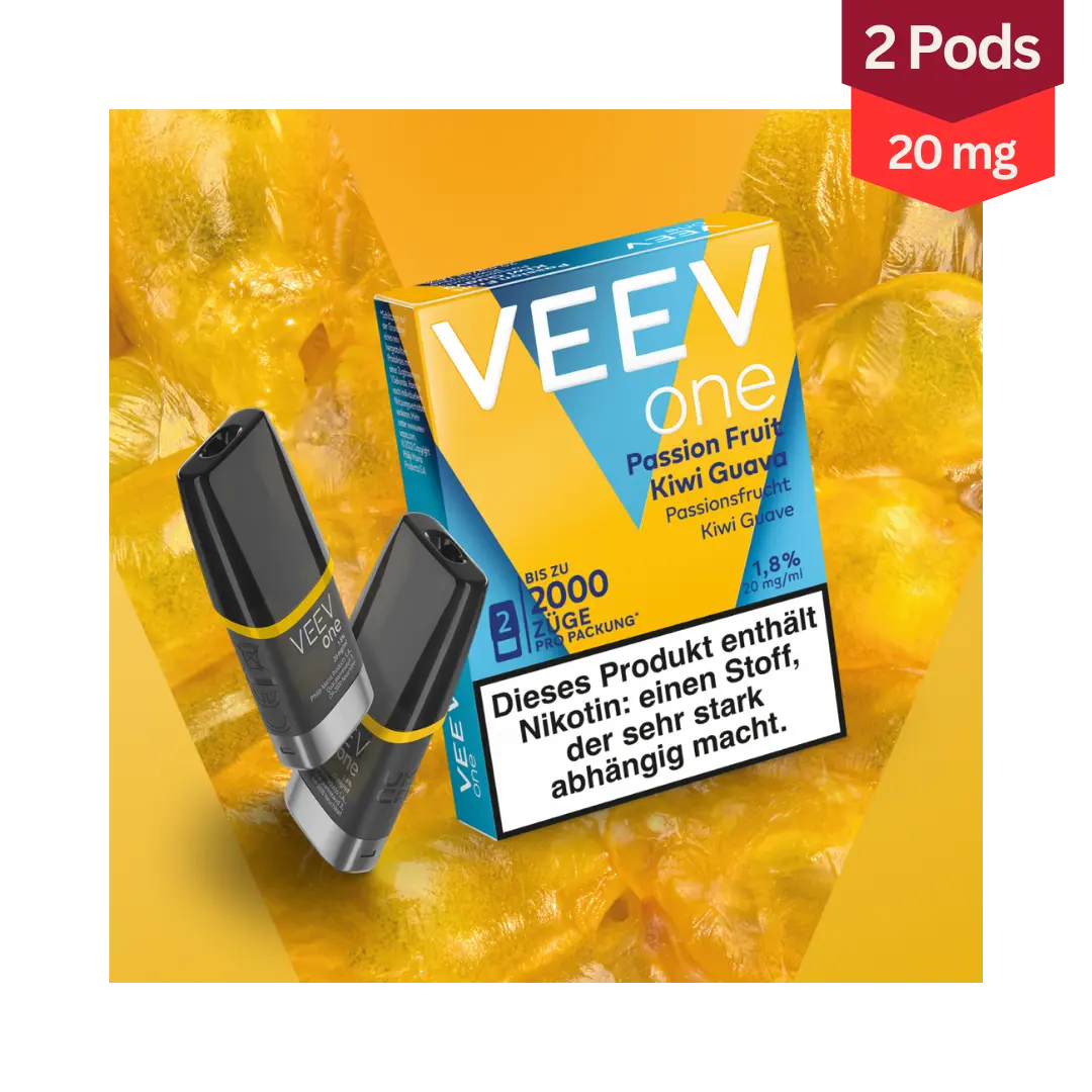 Veev One Pods Vape Passion Fruit Kiwi Guava