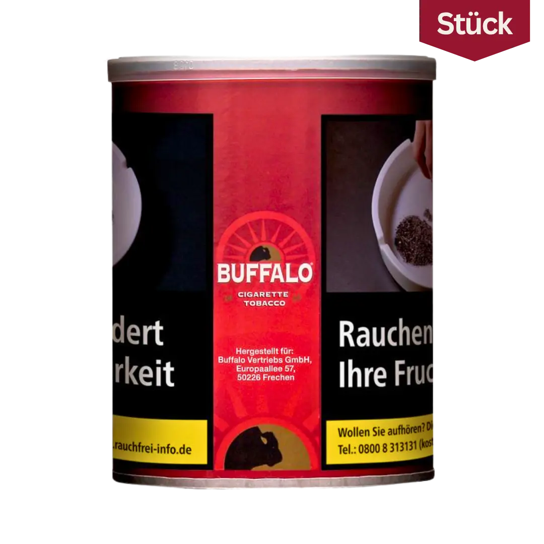 Buffalo Red Tabak Feinschnitt Dose L