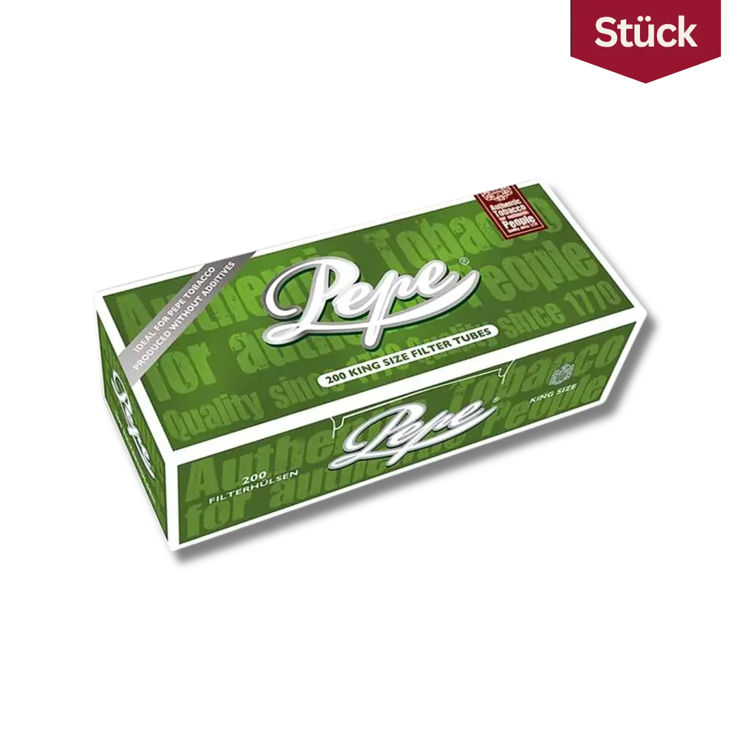 Pepe Zigaretten Hülsen King Size (200 Stück)
