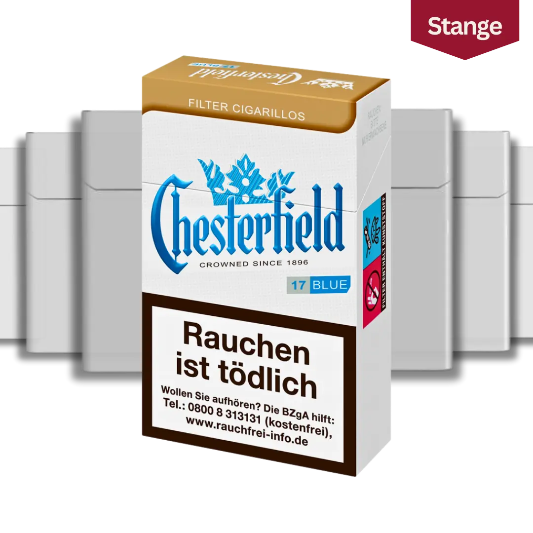 Chesterfield Blue Zigarillos Stange