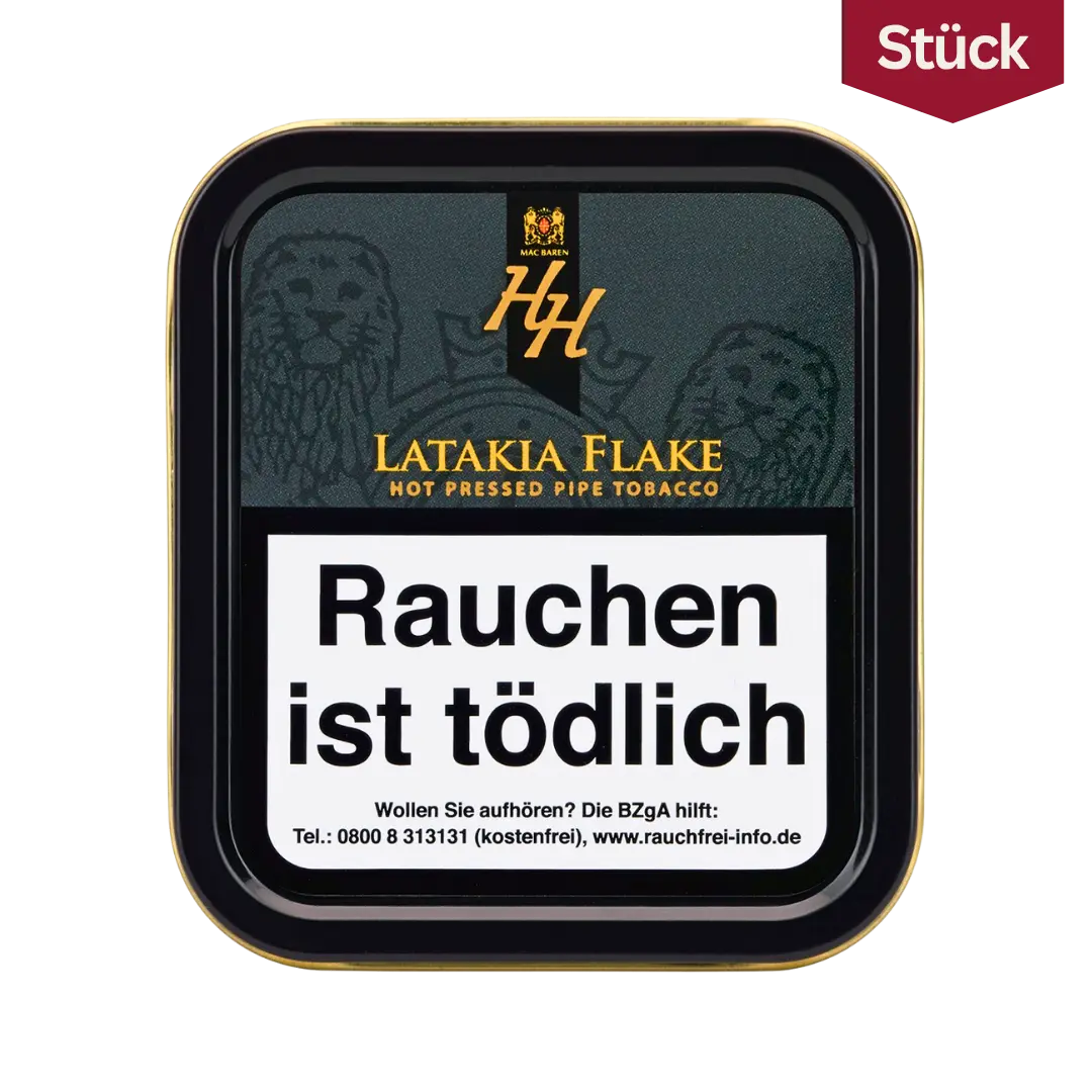 Mac Baren HH Latakia Flake Tabak Pfeifentabak Dose (50g)