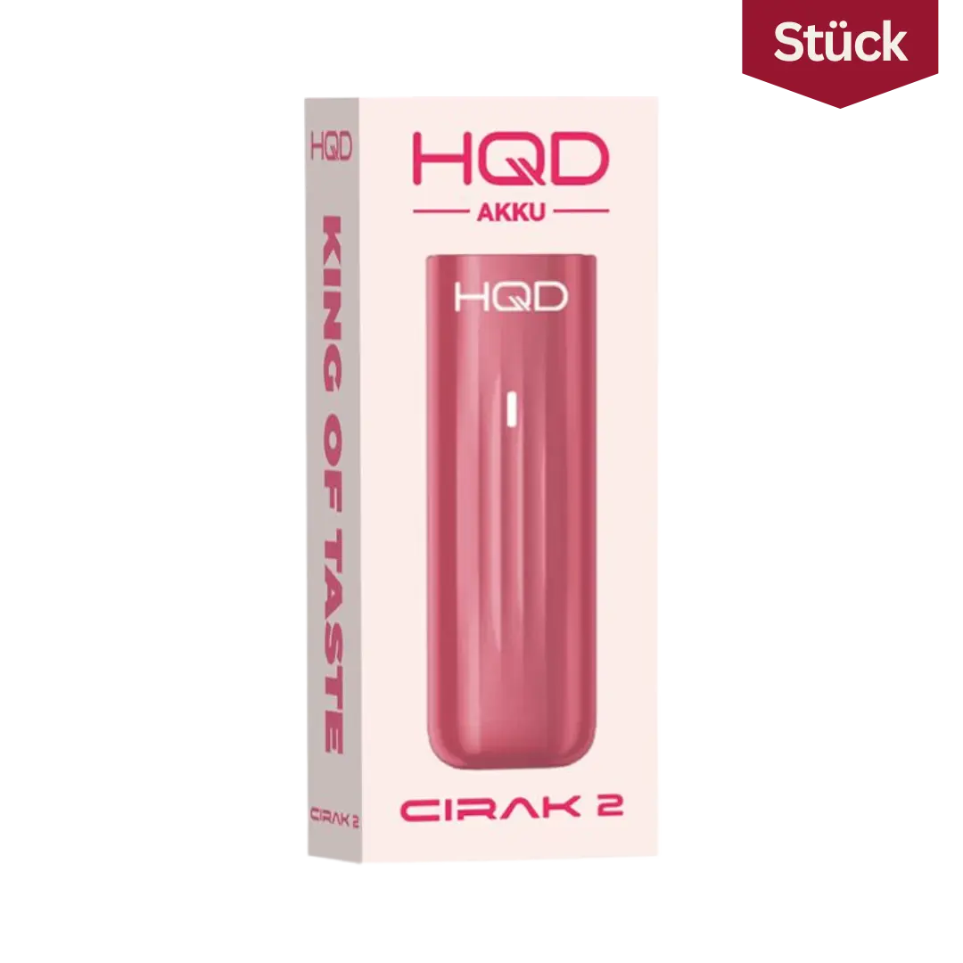 HQD Cirak 2 Akku Vape Geraet Pink