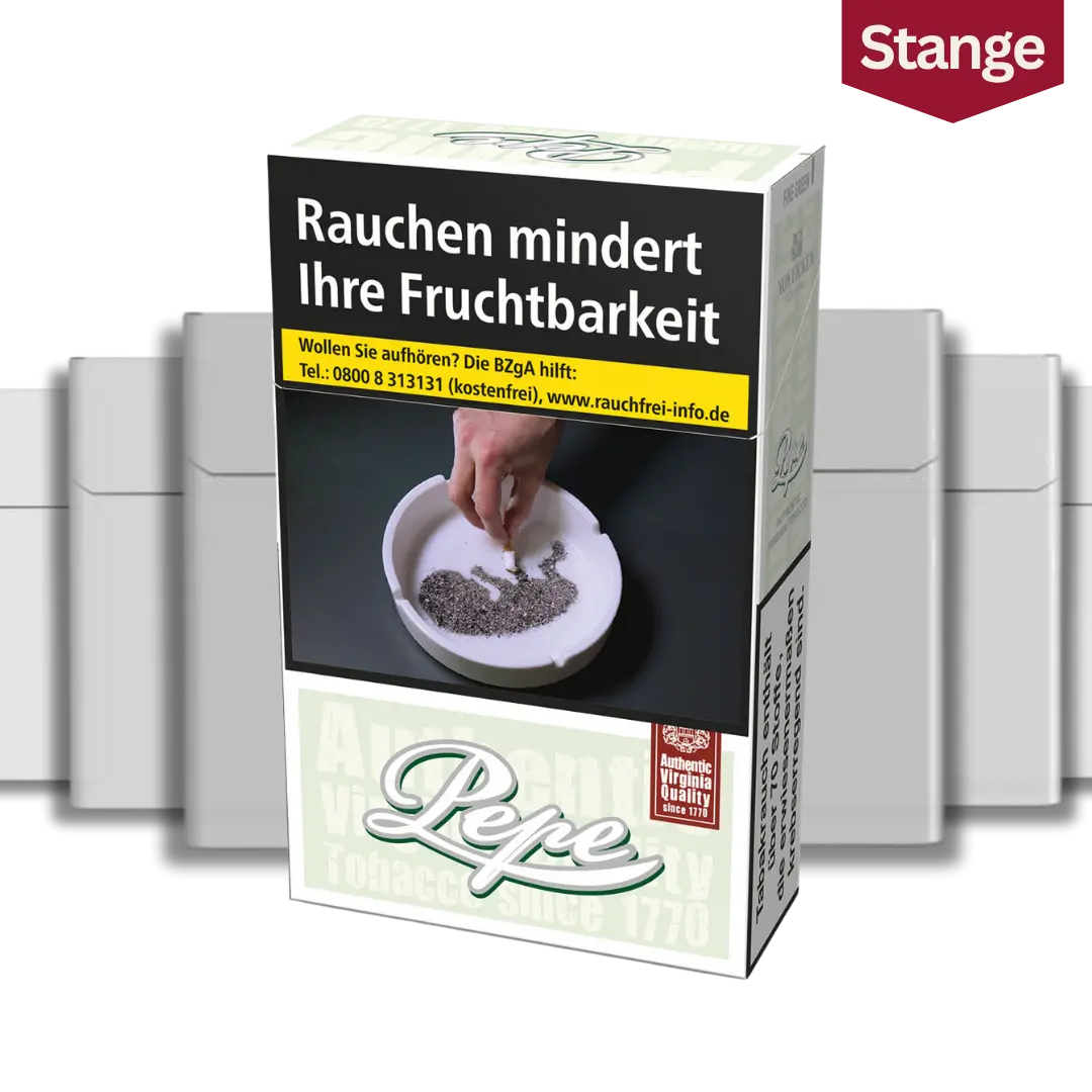 Pepe Fine Green Zigaretten Stange