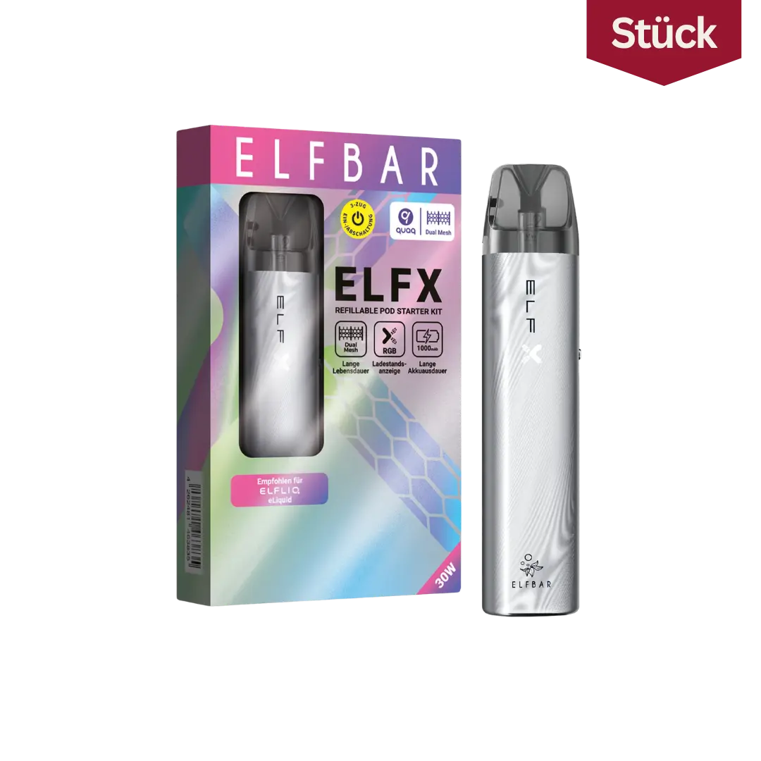 Elfbar Elfx Kit Silver