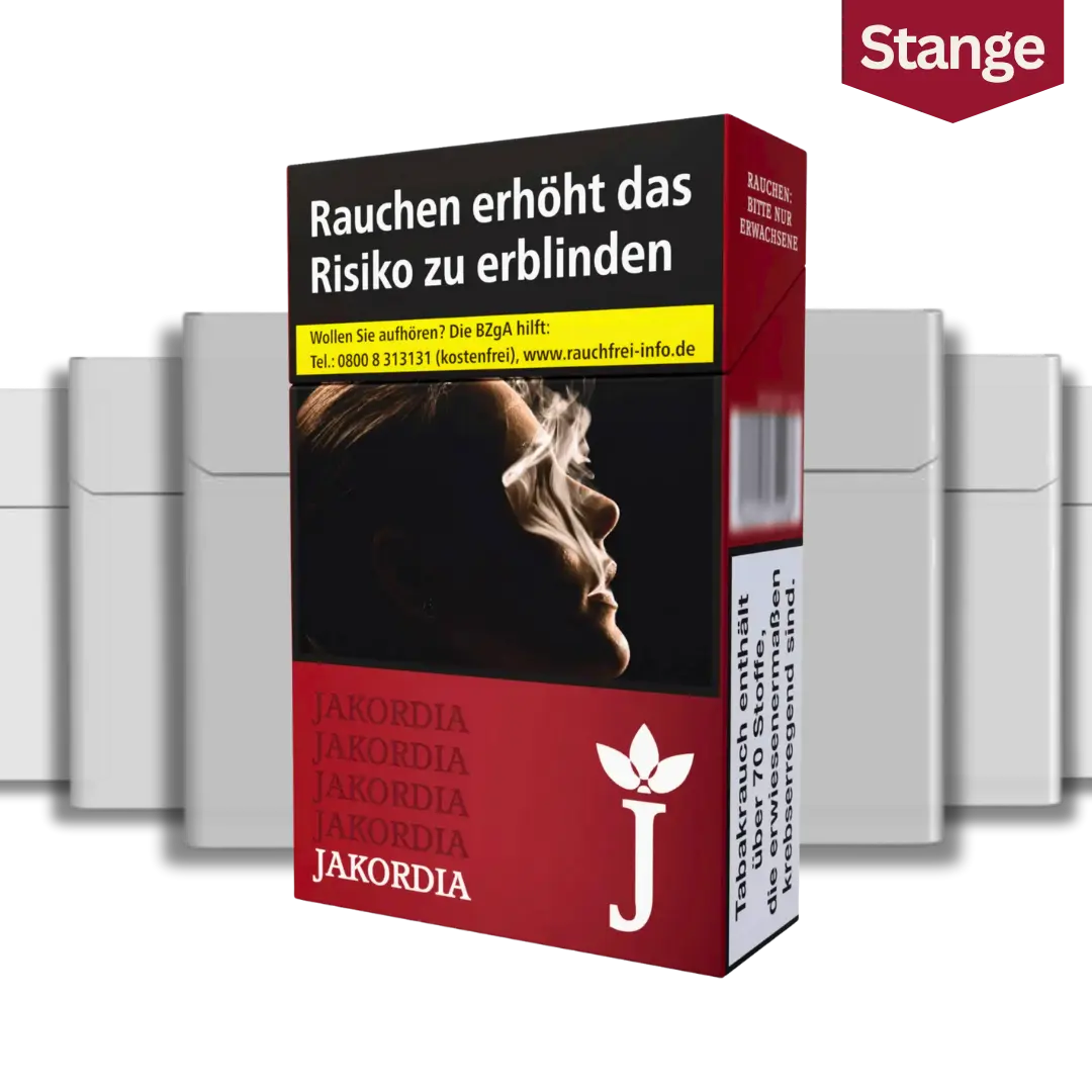 Jakordia Red Long Zigaretten Stange Jakordia Red Long Zigaretten Stange
