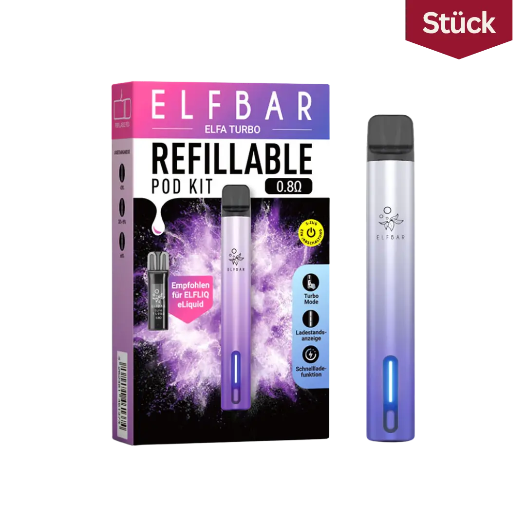 Elfbar Elfa Turbo Kit Aurora Purple