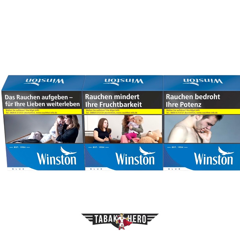 Stange Winston Blue 6XL mit 3xSchachtel Zigaretten kaufen