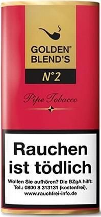 5x Golden Blend's No.2 (Black Cherry) Tabak 50g Pouch (Pfeifentabak)