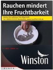 Winston Black 6XL Zigaretten (45 Stück)