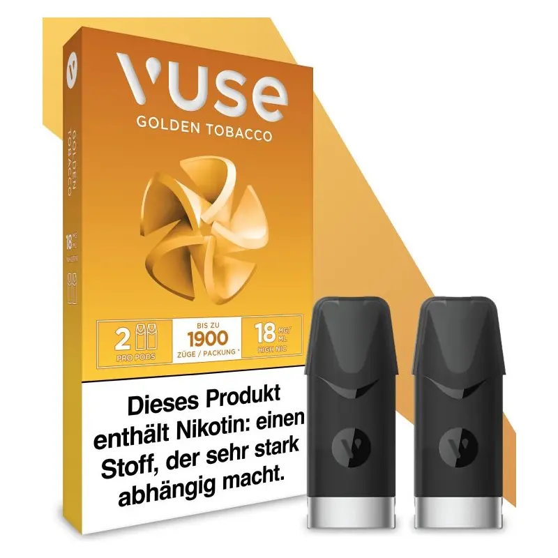 Vuse Vape Pods Golden Tobacco 20mg (1x2 Stück)