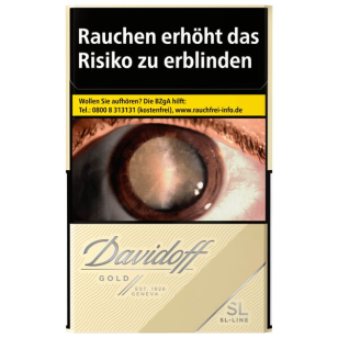 Davidoff Gold Slim Line Zigaretten (20 Stück)