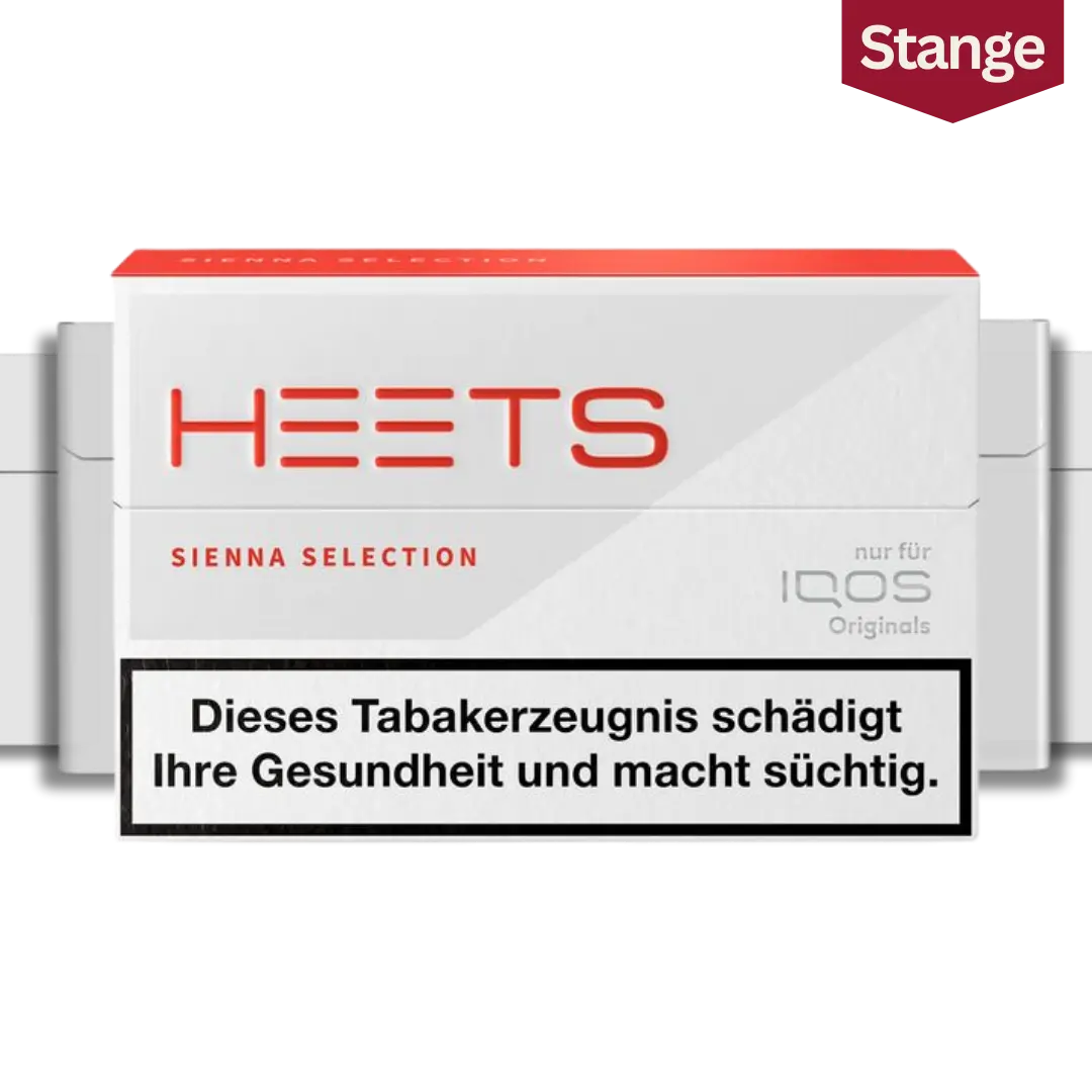 IQOS Heets Tabaksticks Sienna Selection Stange