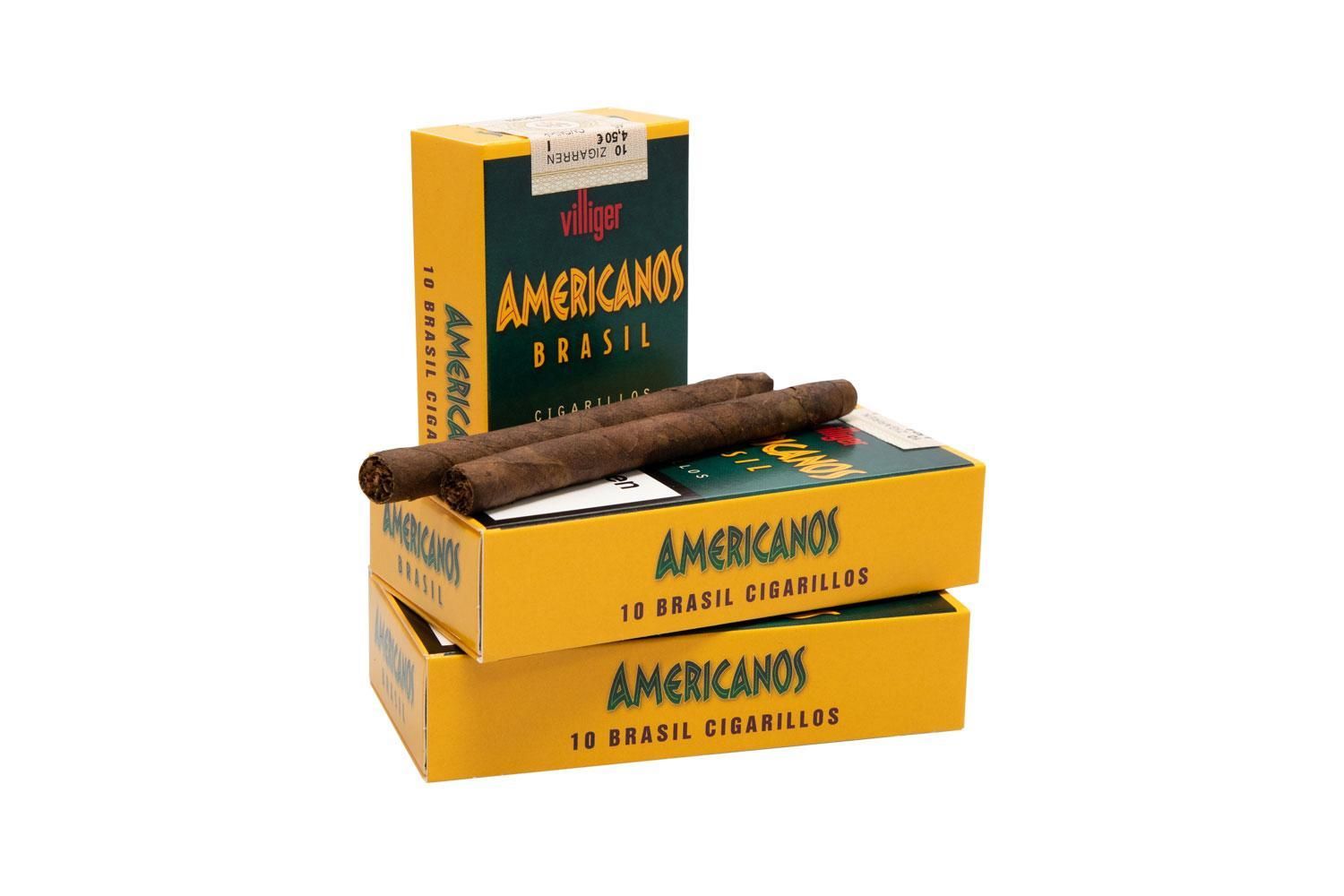 Villiger Americanos Club Zigarillos (10 Stück)