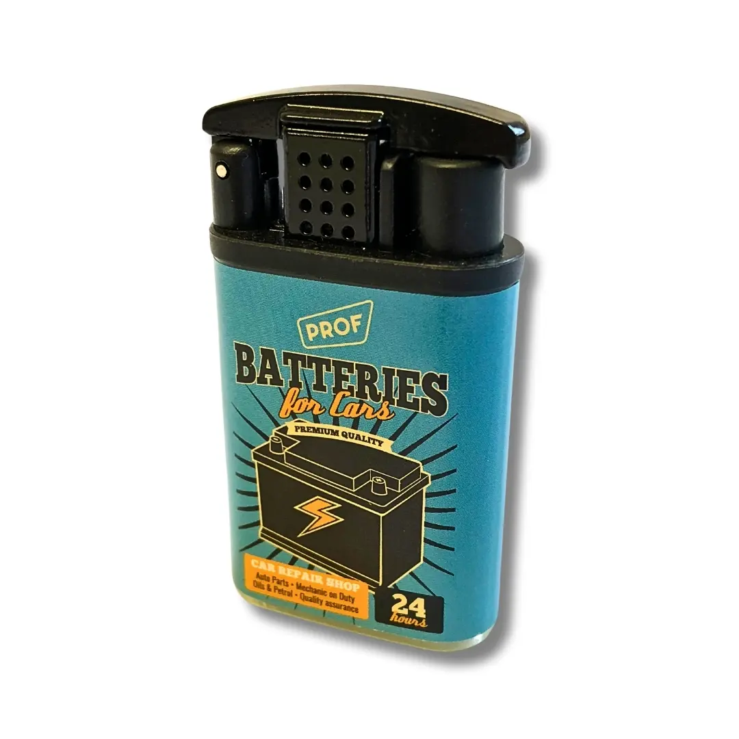 Prof Sturmfeuerzeug Jetflame Batteries For Cars Blau