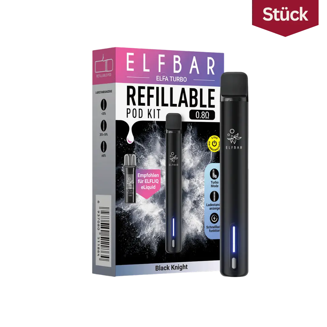 Elfbar Elfa Turbo Kit Black Night