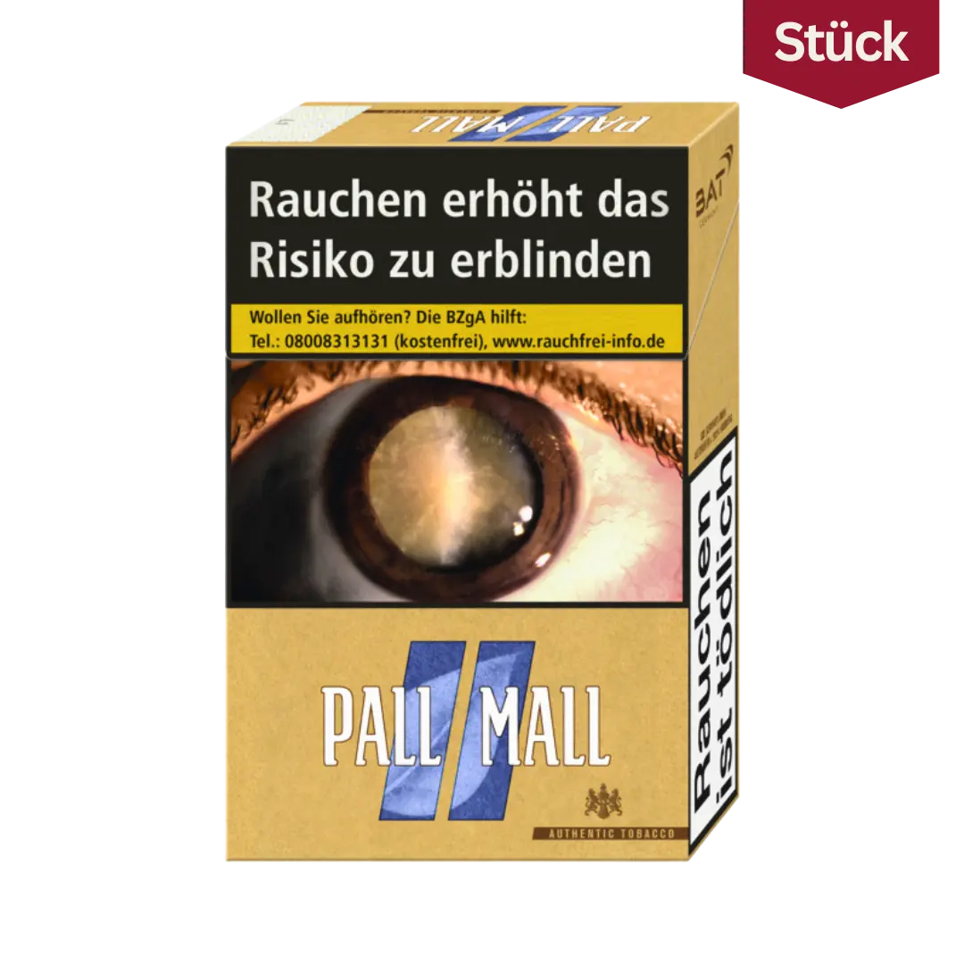 Pall Mall Authentic Blue Zigaretten