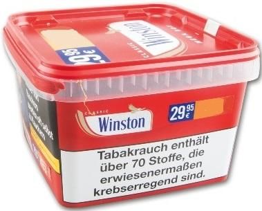 Winston Red Megabox Tabakeimer 125g (Stopftabak / Volumentabak)