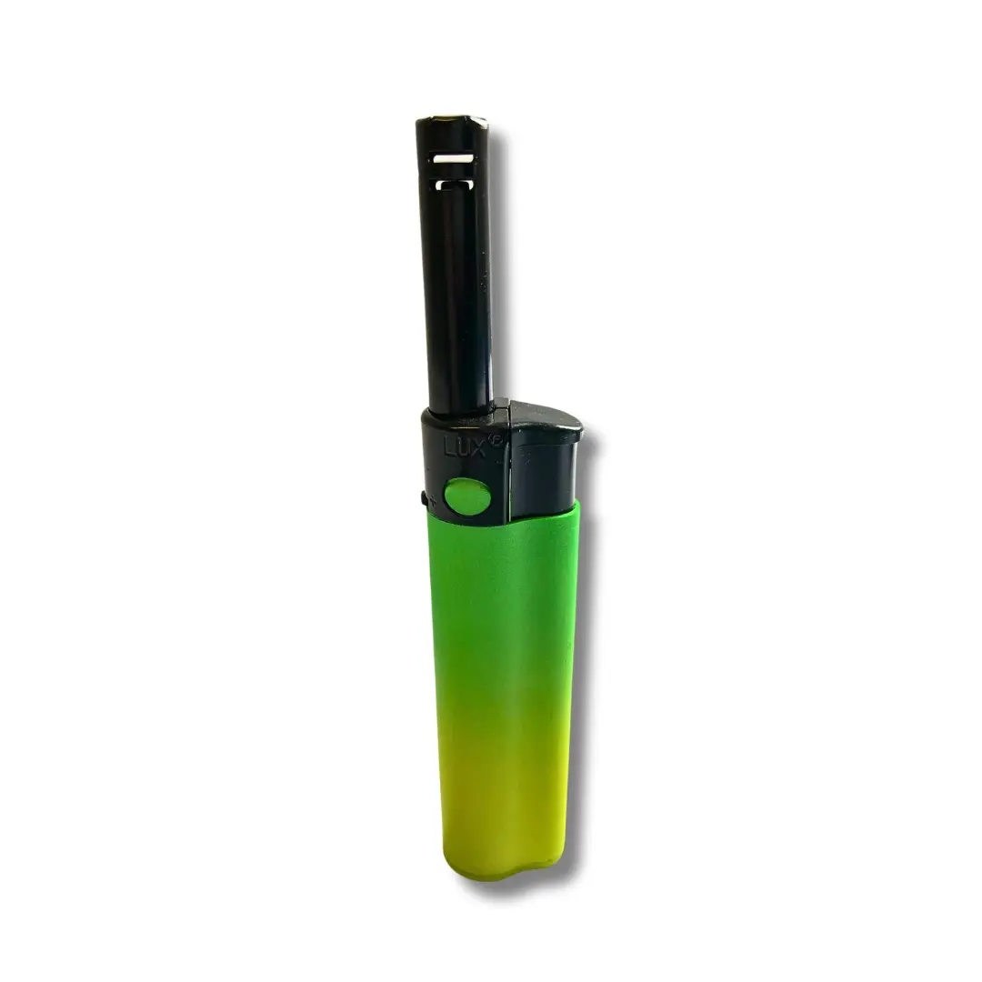 Lux Stabfeuerzeug Gelb Gruen Gradient