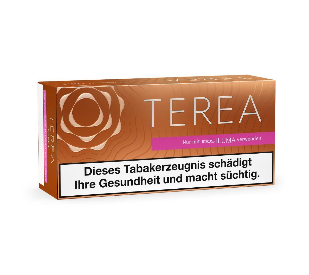 IQOS Terea - Amber Tabaksticks für IQOS ILUMA / ILUMA ONE (20 Stück)