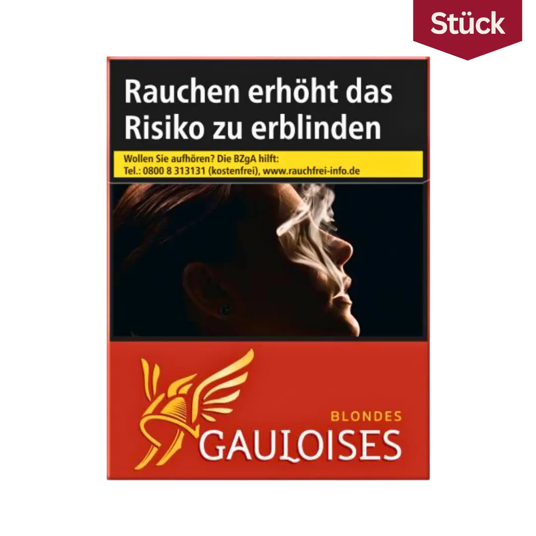 Gauloises Blondes Rot Zigaretten