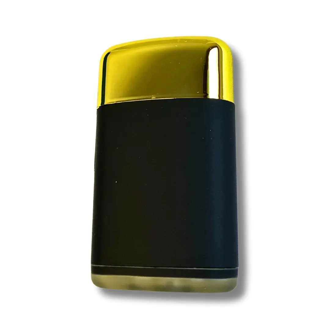 Prof Sturmfeuerzeug Jetflame Metal Cap Gold