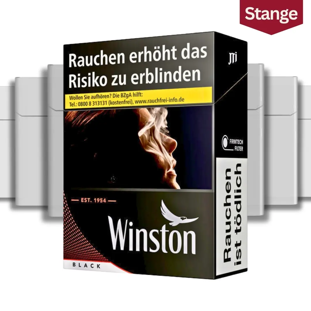 Winston Black Zigaretten Stange XL