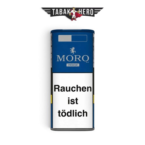 Moro Blue Premium Tabak Feinschnitt im 260 Gramm Frische-Dose