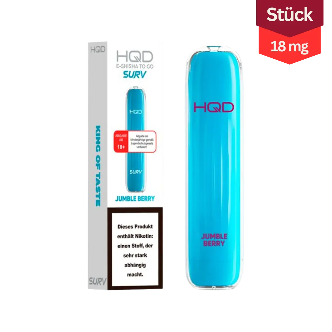 HQD Surv Vape Jumble Berry 18mg