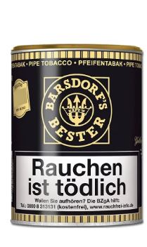 Käpt'n Barsdorf Bester Yellow (Vanilla) Tabak 160g Dose (Pfeifentabak)
