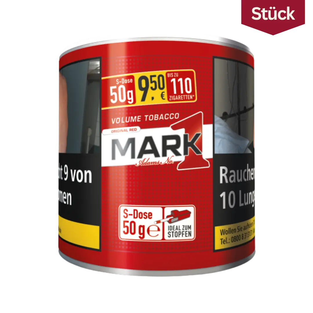 Mark Adams 1 Tabak Volumentabak Dose (50g)