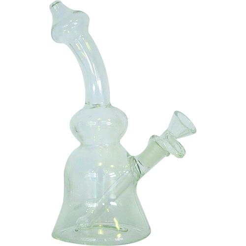 Bong - Glasbong Glocke weiß (21cm)