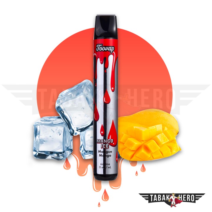 Toovap-TH13300-5 Toovap Mango Einweg E-Zigarette Vape 20mg (1 Stück)