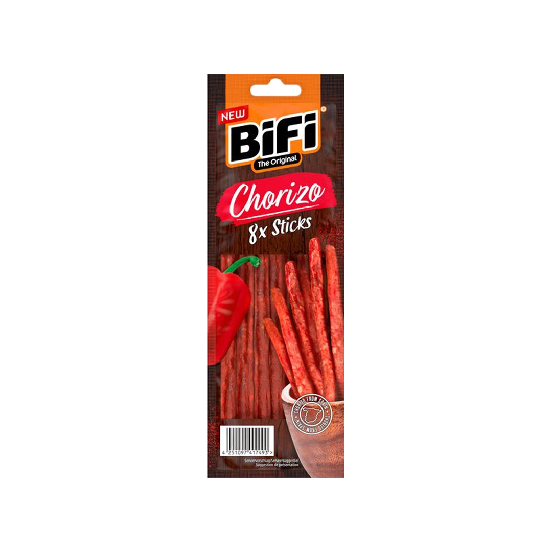 BiFi Rustic Sticks Chorizo (8x80g)