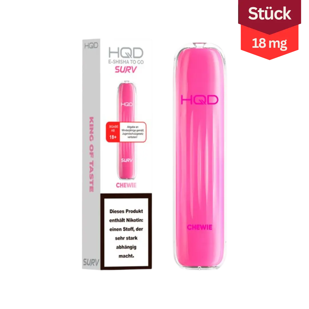 HQD Surv Vape Chewie 18mg