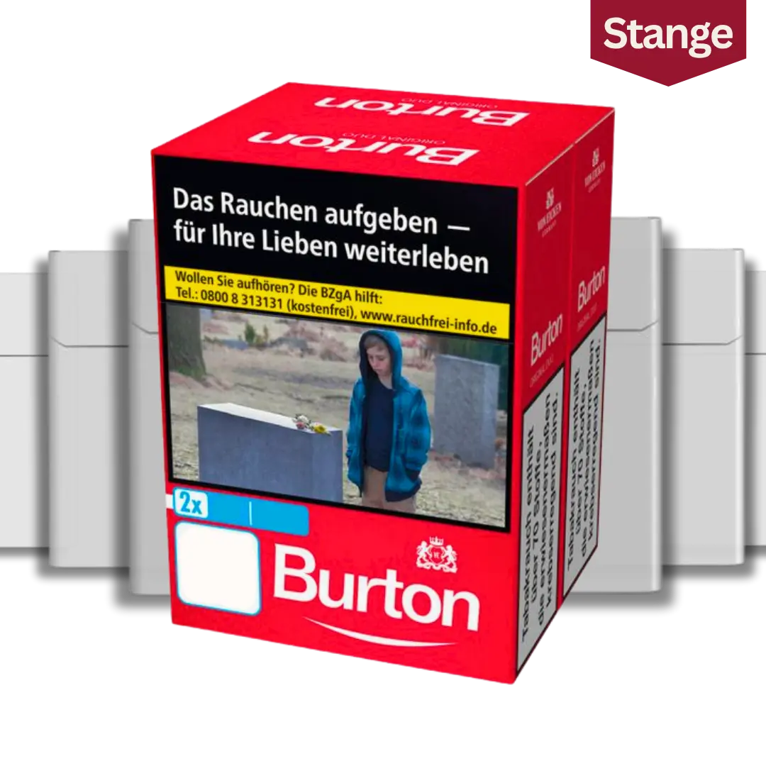Burton Original Red Duo Pack Zigaretten Stange