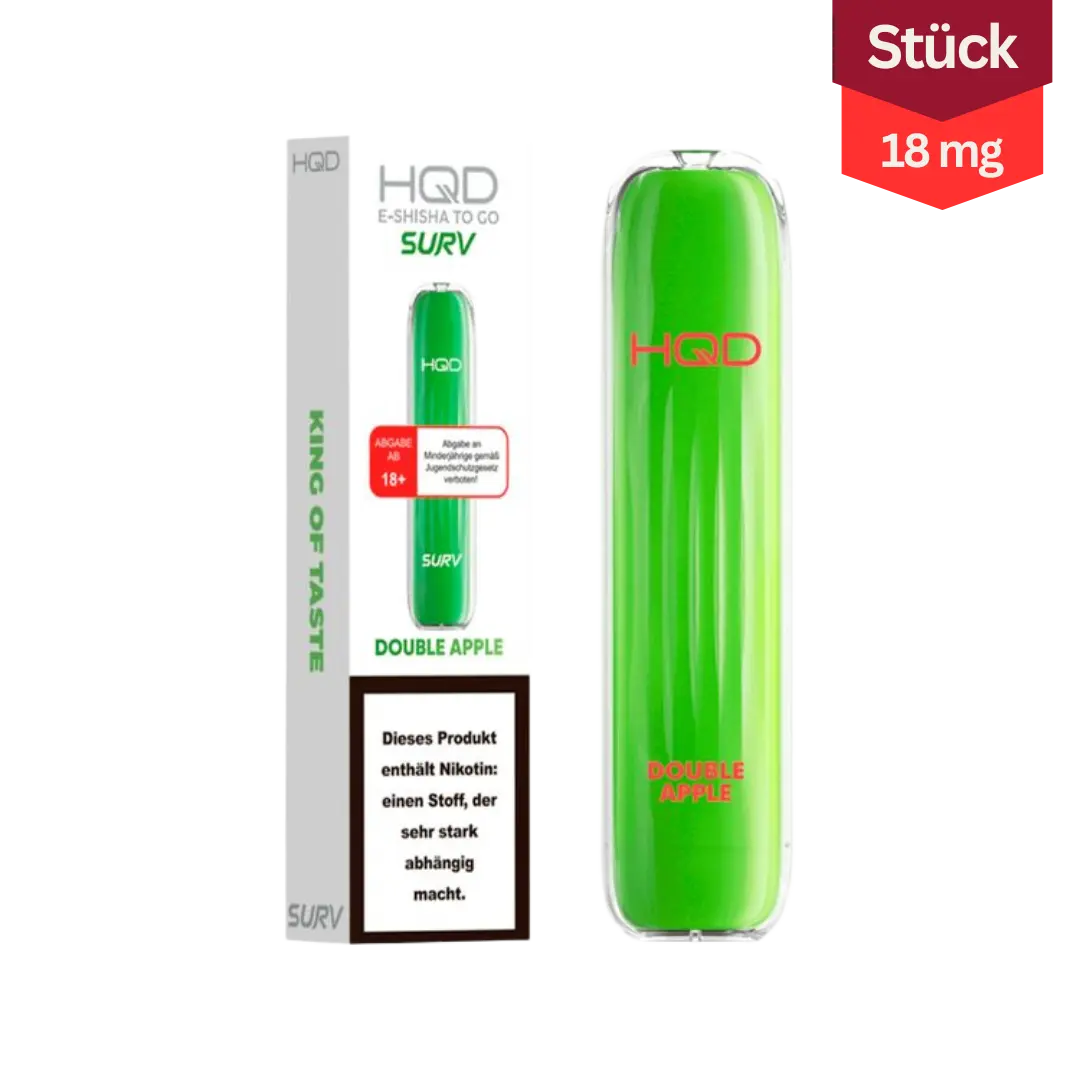 HQD Surv Vape Double Apple 18mg
