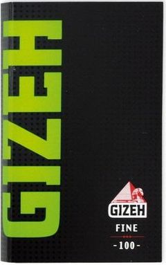 Gizeh Fine Magnet (grün) Drehpapier/ Blättchen/ Zigarettenpapier 100 Blatt