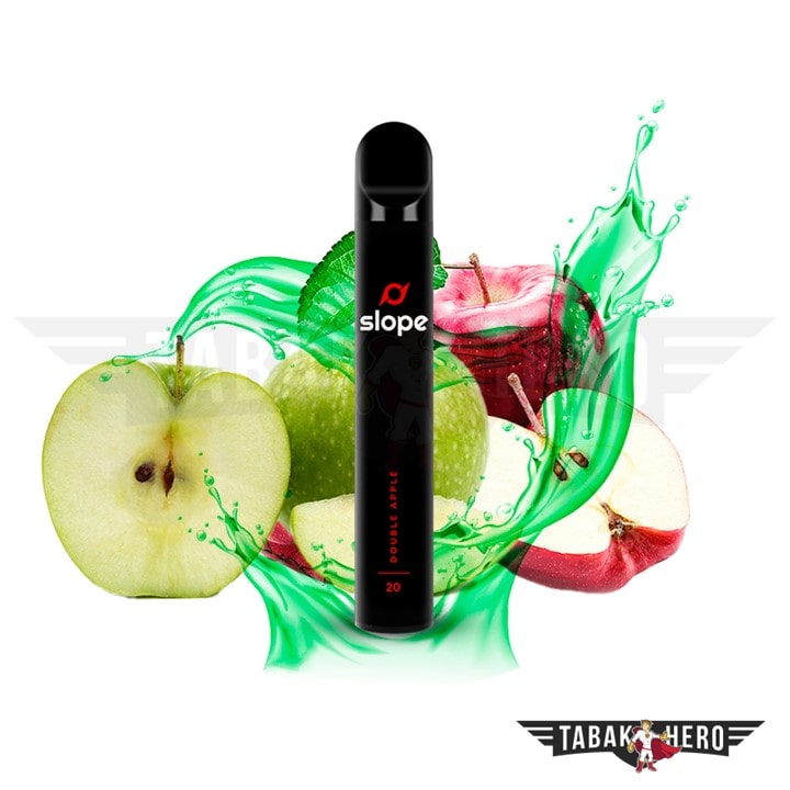 Slope Doppel Apfel Einweg E-Zigarette Vape 20mg (1 Stück)