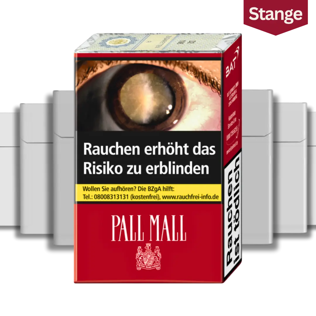 Pall Mall Zigaretten ohne Filter Stange