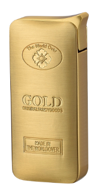 Metall Feuerzeug Goldbar