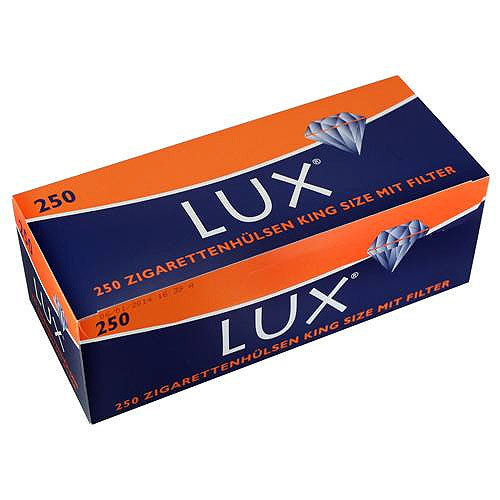 Lux Zigarettenhülsen King Size (250 Stück)