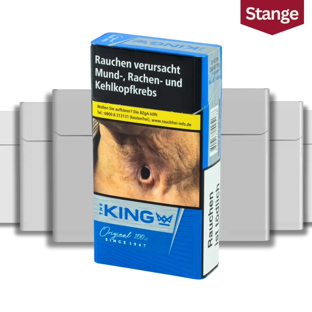King Blue 100 Long Zigaretten Stange