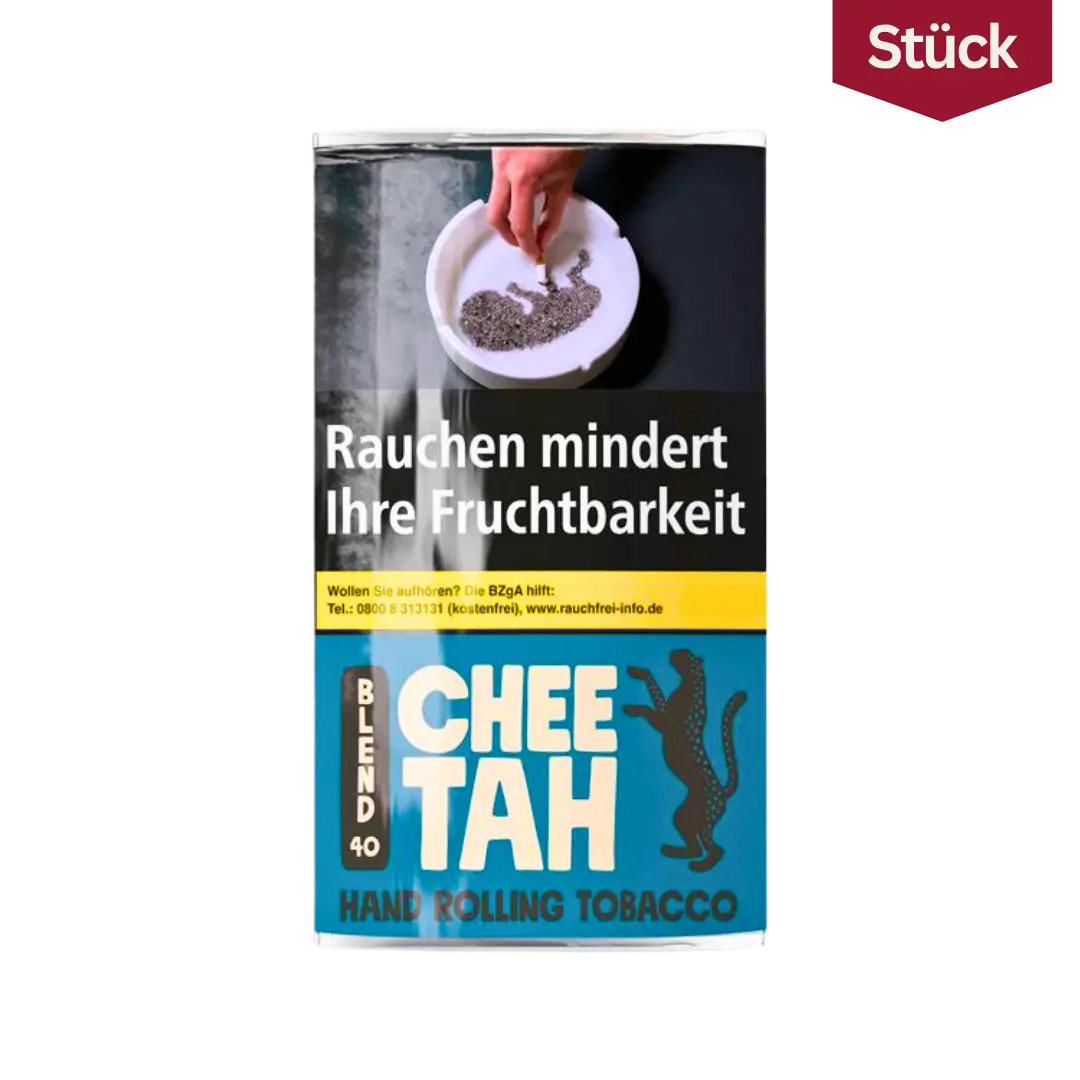 Chee Tah Blend 40 Blue Tabak Feinschnitt Pouch