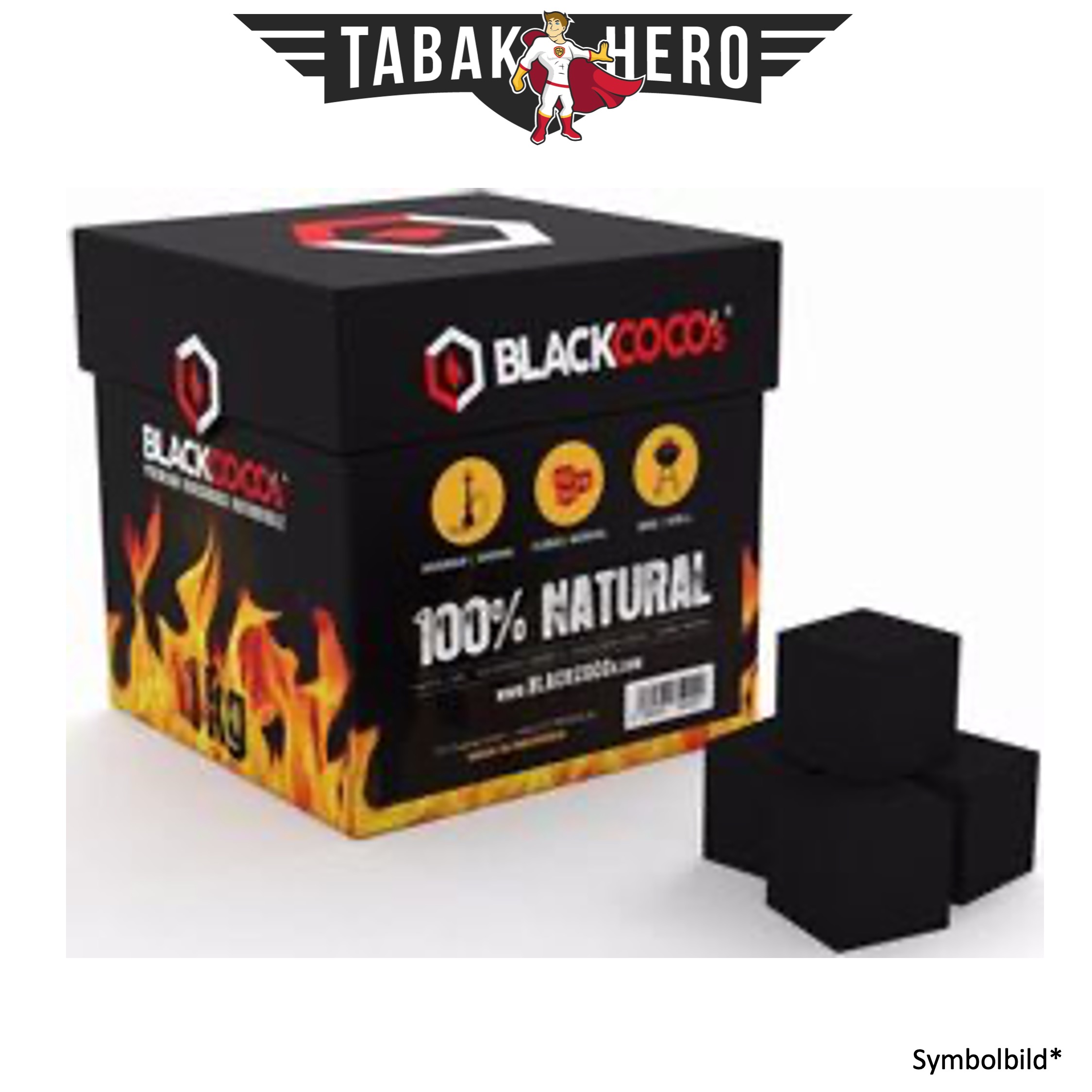 BlackCoco Naturkohle 1kg