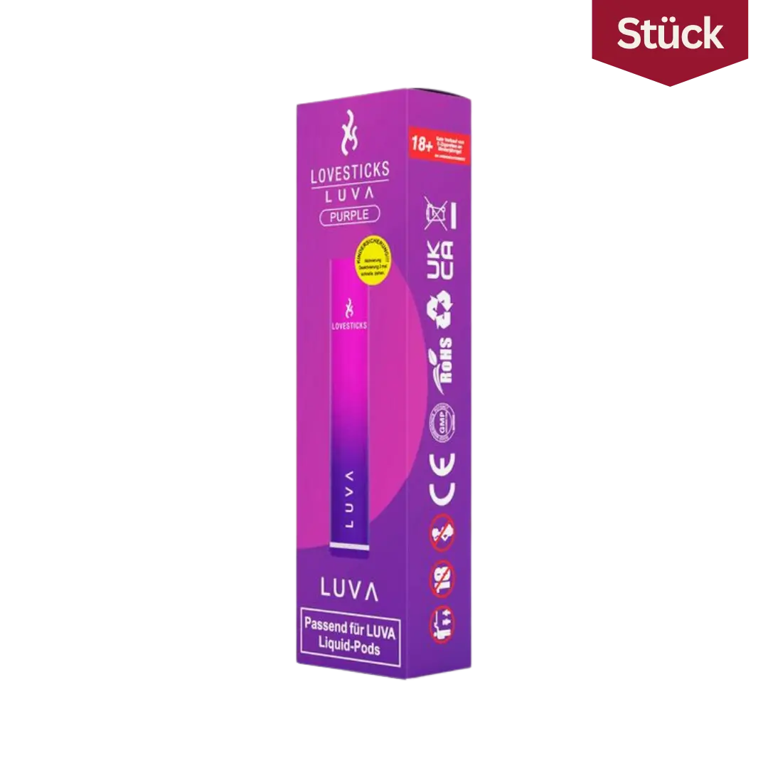 Luva Lovesticks Akku Vape Geraet Lila