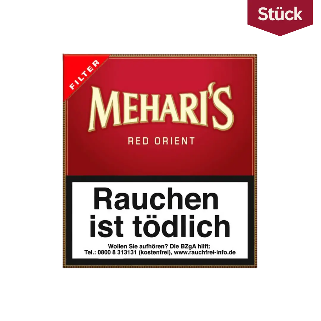 Agio Meharis Red Orient Filter Zigarillos